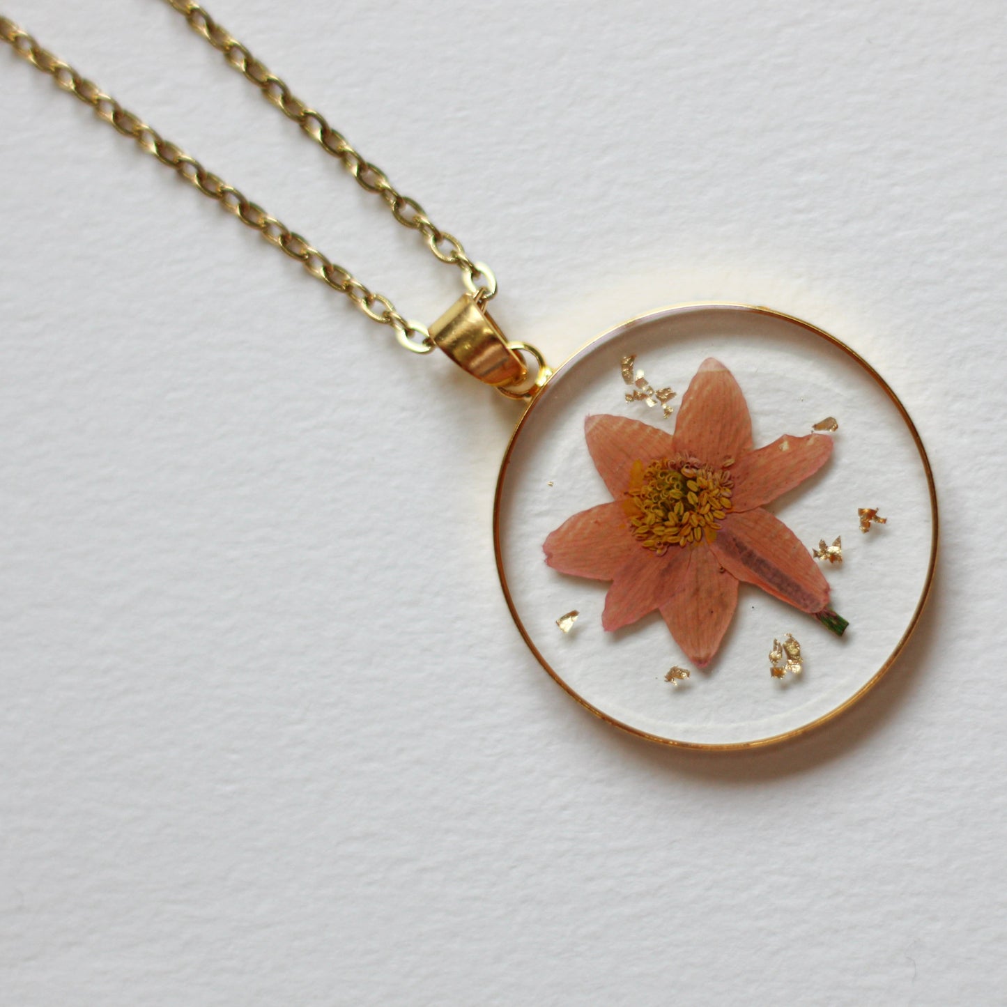 Star Hydrangea Necklace