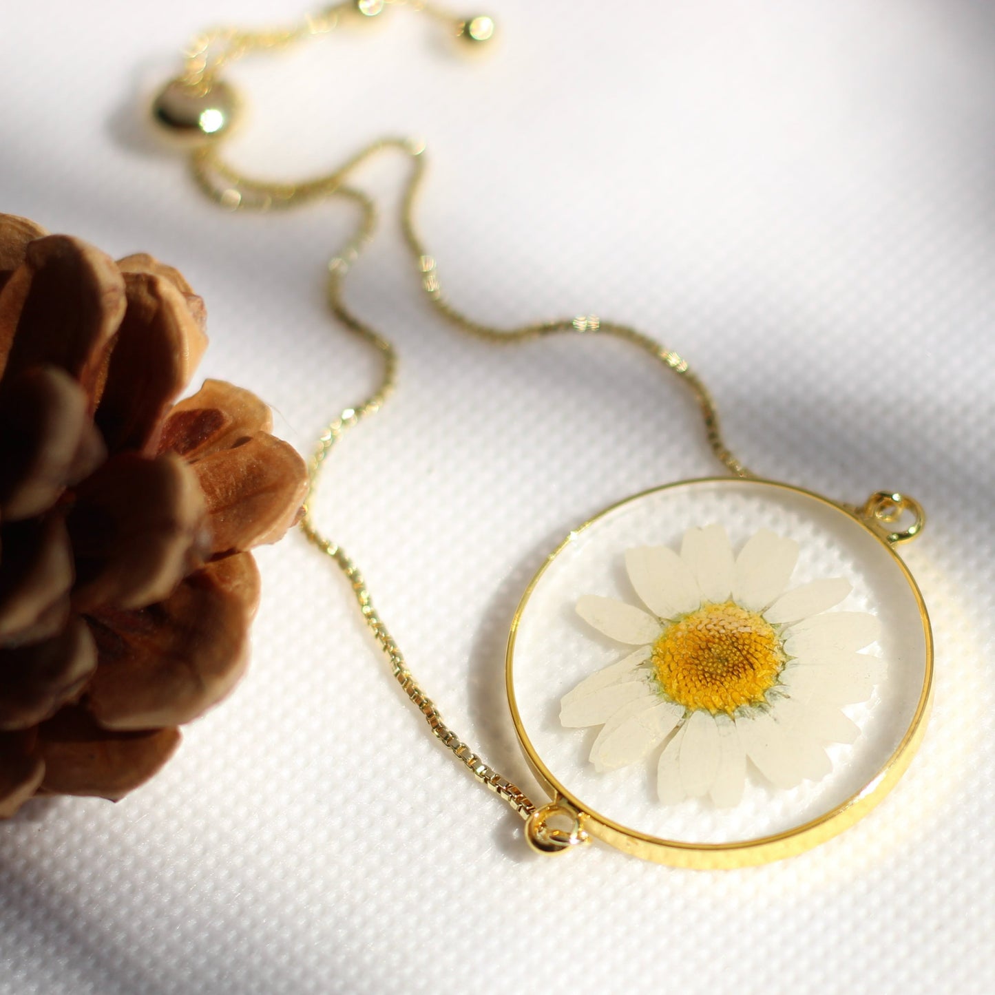 White Daisy Bracelets