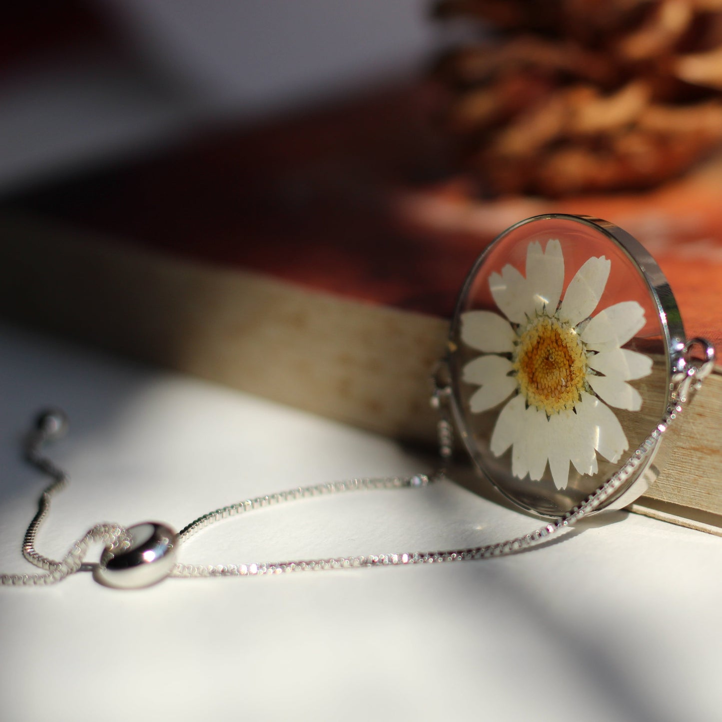 White Daisy Bracelets