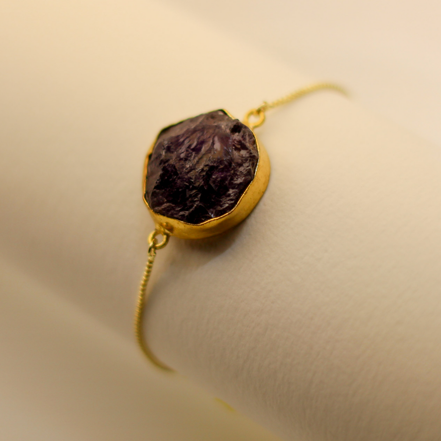 Purple Stone Bracelet