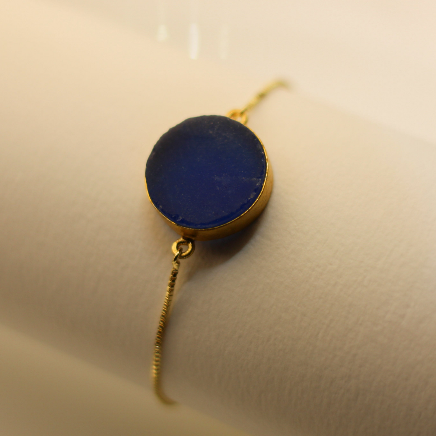 Dark Blue Stone Bracelet