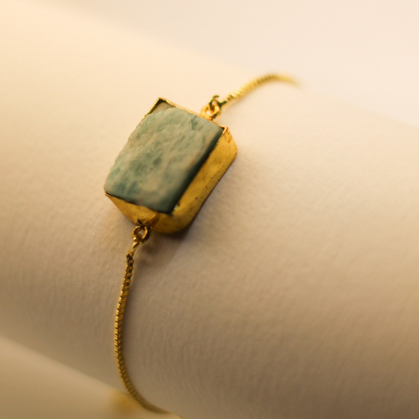 Teal Blue Stone Bracelet