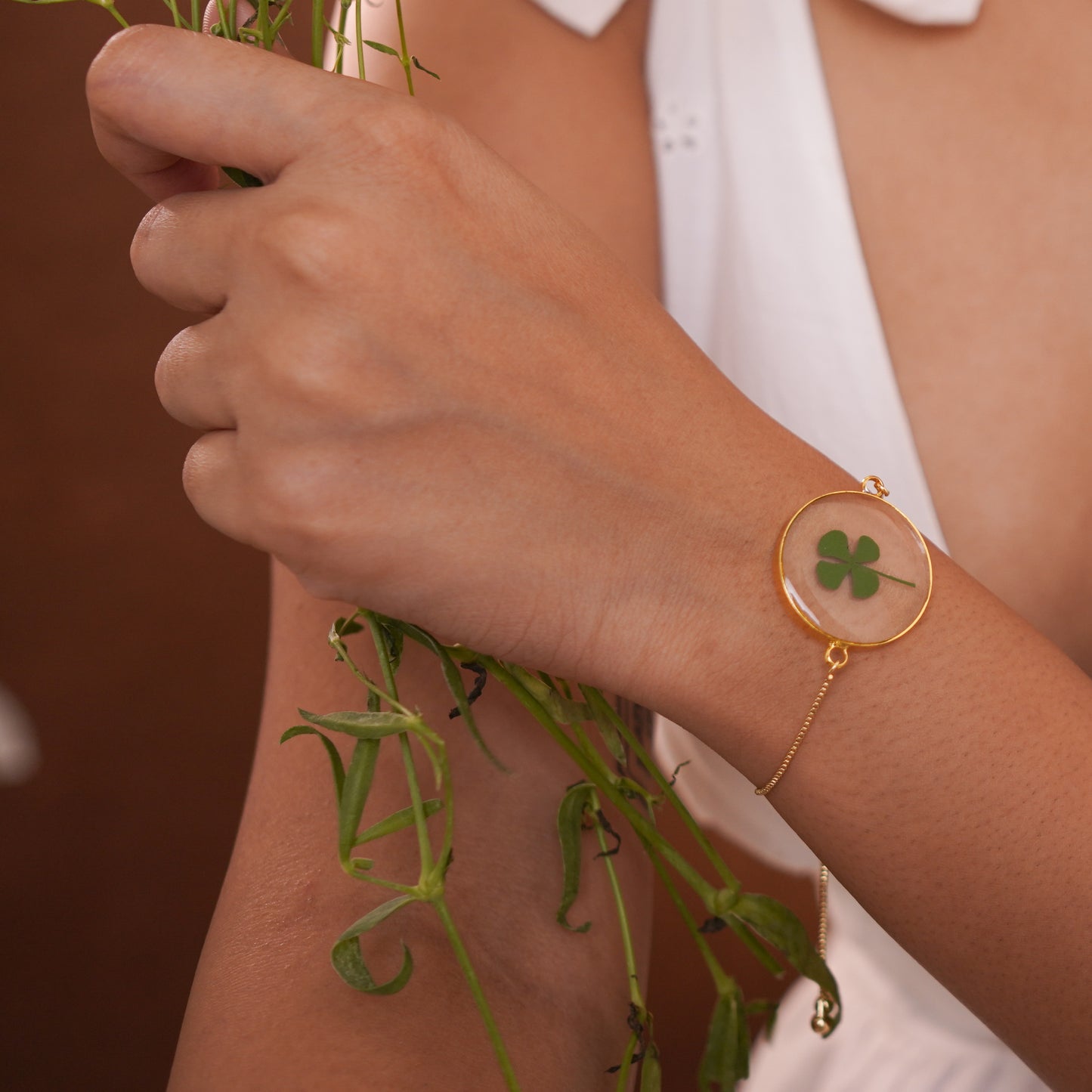 Four Leaf Clover Bracelet