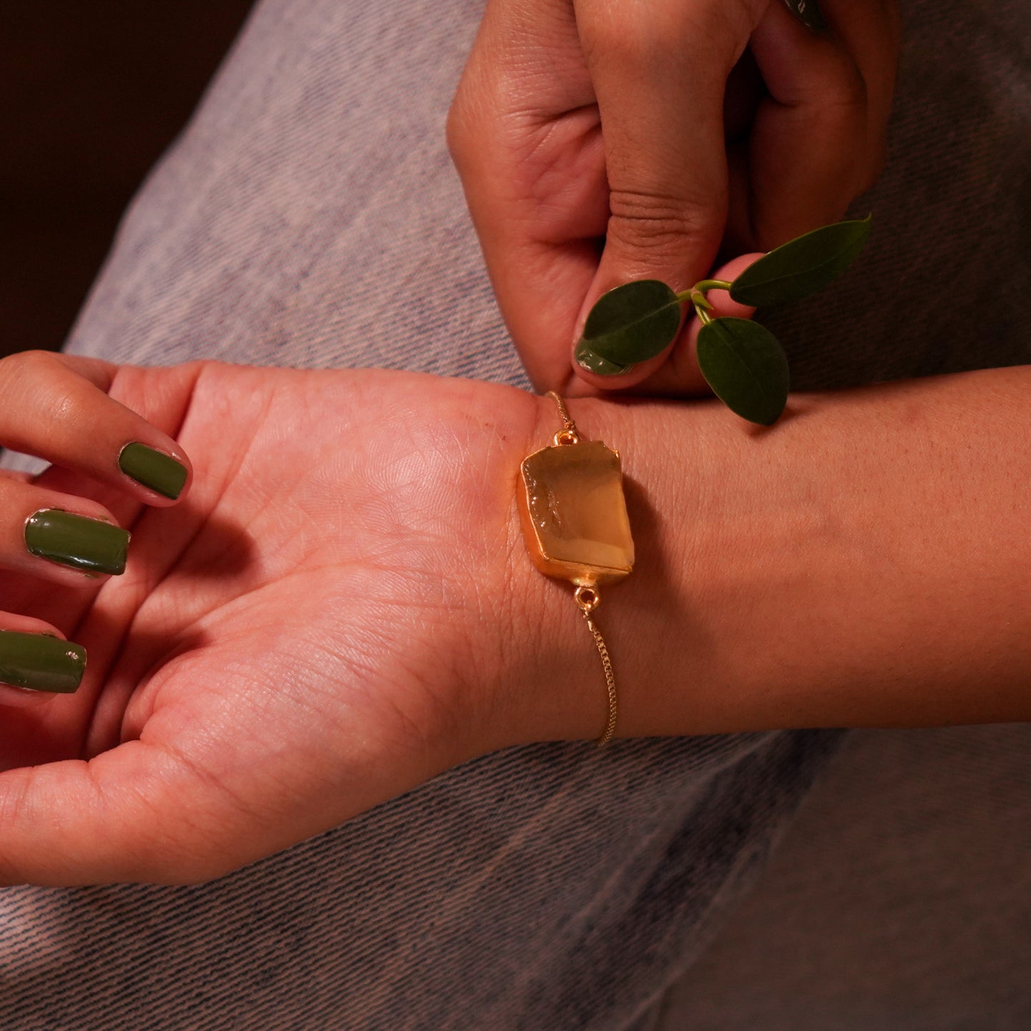 Yellow Stone Bracelet