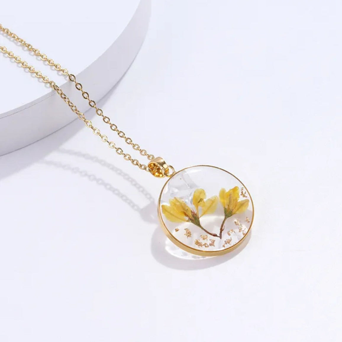 Leaf Petal Necklace